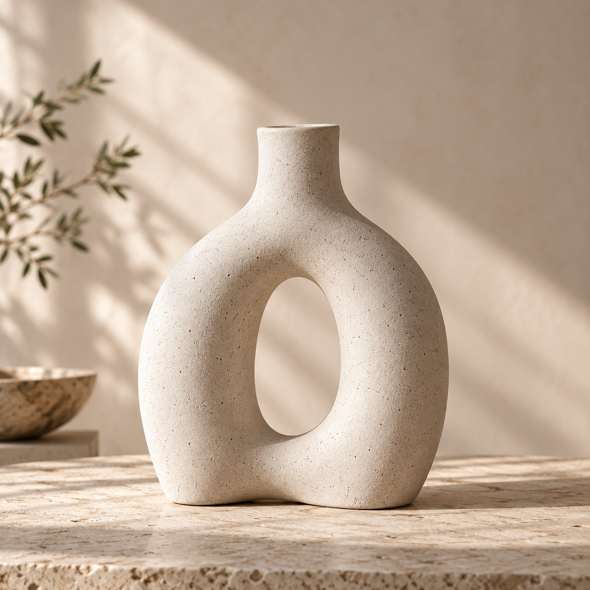 Lunaveliq Arlo Sculptural Arch Vase